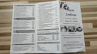 Asia Imbiss menu