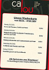 Bistro Calou Inh. Jürgen Schlape menu