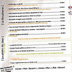 Côté Sud menu