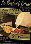 Le Bistrot Corse menu