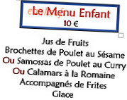 La Grange De Célice menu