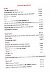 Les Bistronautes menu