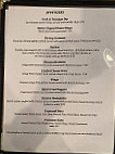 Tavern 125 menu