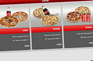 Mozaik Pizza menu