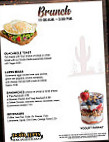 Dona Lupes Mexican menu