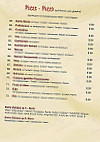 Pizzeria Elio menu