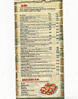 Capriccio Pizza menu