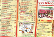 China-thai-wok menu