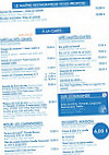 Le Mareyeur menu