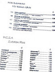 Gaststätten, La Piazzetta menu