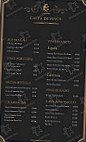 Casa Vera menu