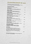 Cafe Tagblatt menu