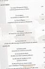 Les Trois Colonnes menu