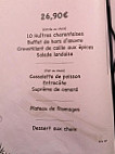 La Taverne Charentaise menu