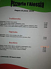 Pizzeria L'alessia menu