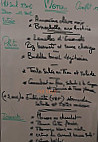 Aux Mots Passants menu