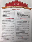 Shirley's Place menu