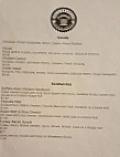 Bullthistle Brewing Company menu