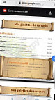 La Coquerie Du Flibustiet menu