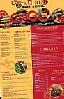 Kuru Sushi And Grill menu