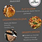 Mon Beau Poulet menu