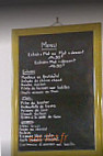 A la Bonne Adresse menu