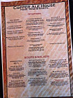 Copper Ale House menu