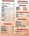 Antalya Kebab menu