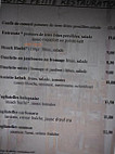 Le Petit Resto menu