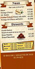 Madras Kitchen menu