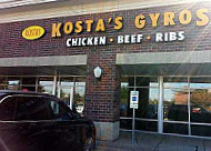 Kosta's Gyros Algonquin outside