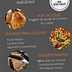 Mon Beau Poulet menu