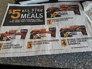 Carl's Jr. menu