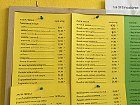 Pasta Fresca E Non Solo menu