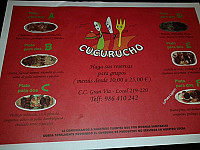 Cucurucho menu