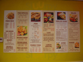 Atlanta's Best Wings menu