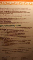 Krishna menu