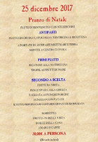 Pizzeria Trattoria Da Nino menu