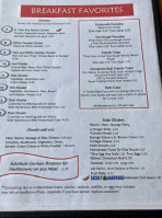 Otis Cafe menu