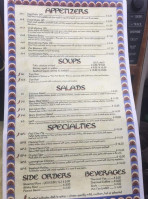 Thai Bay menu