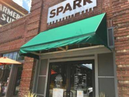 Spark Community Cafe outside