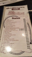 Millerstown Inn menu