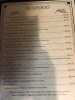 Normal Square Inn menu