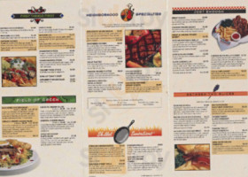 Applebee's Neighborhood Grill menu