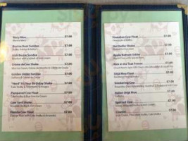 Udder Delights menu