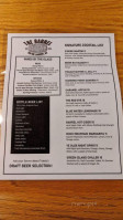 Wooden Rel Grill menu