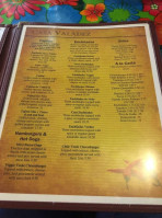 Casa Valadez menu