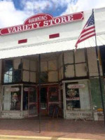 Hawkins Variety Store outside