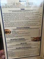 Bailey's Lincoln Cafe menu