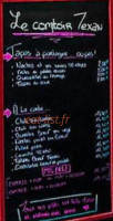 Le Comptoir Texan menu